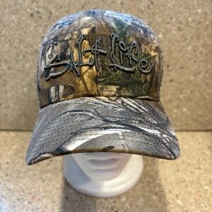 Salt Life Camouflage Mesh SnapBack Ball Cap